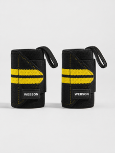 Support de poignet Webson réglable avec fermeture auto-agrippante, noir et rouge, pour musculation, entraînement de force, antidérapant, unisexe, respirant, OEM 2026 - Product Image 6