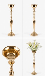 Premium Hot Brass Shining Polish Large Flower <b>Vase</b> for Wedding Decor Brass Luxuries Wedding Decor Flower <b>Vase</b> Brass Floor <b>Vases</b> - Product Image 4