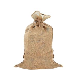 Bolsa de Yute Ecológica para Almacenamiento de Alimentos de 22x36 Pulgadas, 1 Unidad, Esencial para la Cocina, Embalaje Textil con Cordón - Product Image 5