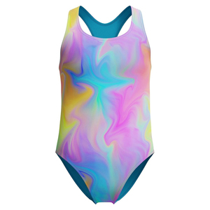Womens Athletic One Piece Swimsuits Color Block Bathing <b>Suit</b> <b>Full</b> Coverage Sport - Product Image 4