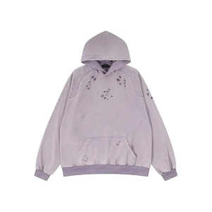 Sweat à capuche oversize pour homme en molleton français épais 450g, broderie 3D, impression en relief, personnalisable, 100% coton, écologique - Product Image 4