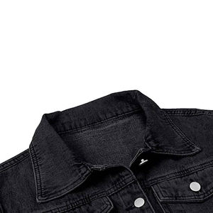 Veste en jean pour femme, design moderne, haute qualité, très vendue, lavée, imperméable, confortable, durable, vente en gros. - Product Image 2