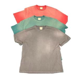 Custom <b>Vintage</b> Washed Oversized Graphic T Shirt Men 100% Cotton Distressed Streetwear Boxy Fit Heavyweight Acid Wash <b>Tee</b> - Product Image 1