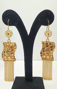 Colección Dubái, Juego de Joyería Nupcial para Mujer Chapado en Oro de 24K, 2 Gramos, Chapado Grueso, Hermoso Colgante, Mejor Precio, Moda - Product Image 5