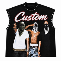 Dernier design, logo de marque personnalisé, imprimé numérique, streetwear tendance, surdimensionné, hip-hop, manches courtes, coton respirant