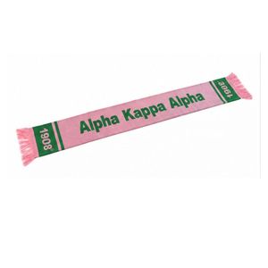 Pink Green <b>Scarf</b> Women Embroidered Letter Fashion Winter Neck Wrap Soft Knit Accessories Casual Stylish Apparel Gift Wear - Product Image 2