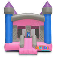Château gonflable arc-en-ciel Moonwalk 13' x 13' pour usage commercial, château de saut gonflable, jouets gonflables pour fête