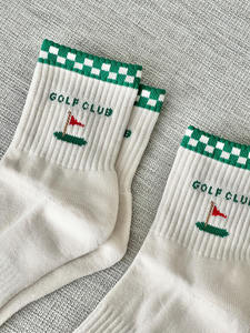 Calcetines de Golf Personalizados, Calcetines Gruesos de Algodón de Alta Calidad con Logotipo Jacquard, Calcetines Deportivos de Algodón y Spandex - Product Image 2