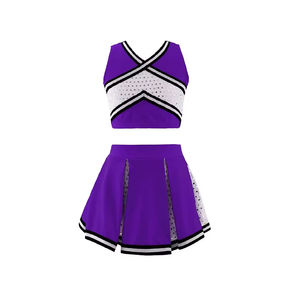 Nouvelle tenue de sport professionnelle pour la formation, uniforme de cheerleading, tissu hautement élastique, vêtements de danse, uniformes de cheerleading - Product Image 5