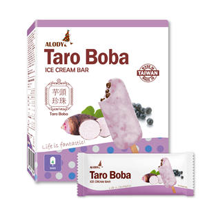 Barra de helado de taro suave de alta calidad con sabor en capas empaquetada en una caja - Product Image 5