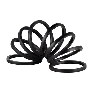 Sculpture Métallique Abstraite Circulaire, Décoration Artistique de Table, Design Minimaliste, Pièce Maîtresse pour Salon - Product Image 3