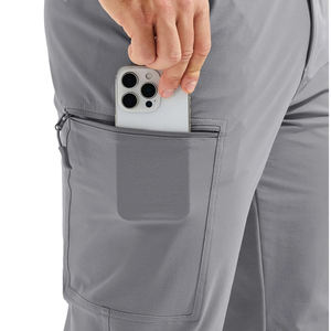 Pantalon de randonnée à taille élastique, résistant à l'eau, séchage rapide, léger, avec poches zippées, pour le sport et la randonnée - Product Image 3