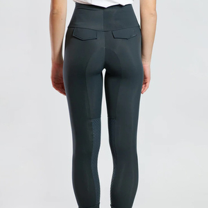 High Quality 4-way Stretch Horse Riding Breeches <b>Leggings</b> Tights <b>Equestrian</b> Wear Pants on Technical Fabric with Soft Feel - Product Image 5