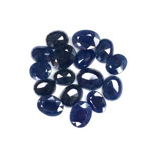 Saphir bleu naturel à 100 %, non chauffé, 3-6 carats, forme ovale, couleur bleu foncé, pierre de naissance de septembre, pierre précieuse en vrac pour la fabrication de bijoux - Product Image 3