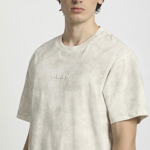 Camiseta Oversize al por Mayor OEM, Diseño con Logotipo Personalizado, Secado Rápido, Color Sólido, Camiseta para Hombre, Ropa de Verano - Product Image 4