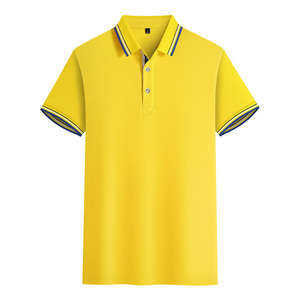 Polos de Manga Corta para Hombre de Primera Calidad, 100% Algodón, con Logotipo Personalizado, Ropa Deportiva Informal de Marca - Product Image 6