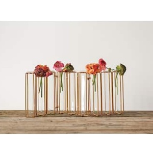 Best Selling Glass Flower Vase for Home Hotel Restaurant Decorative Flower Vase Decor Clear Color Modern Design Glass Plant Vase - Product Image 6