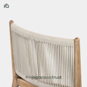 ชุดเก้าอี้สนามสำหรับวิลล่า รีสอร์ท เฟอร์นิเจอร์ภายนอกอาคาร ชุดโต๊ะรับประทานอาหารไม้สักสำหรับโรงแรม ชุดเก้าอี้รับประทานอาหารกลางแจ้งทันสมัยสำหรับสวน - Junan - Product Image 2