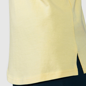 Women's Sexy Solid 100%Cotton High Street Seamless Fleece Breathable Quick Dry Workout Tank <b>Top</b> Padded Yoga Gym Built-In Bra - Product Image 2