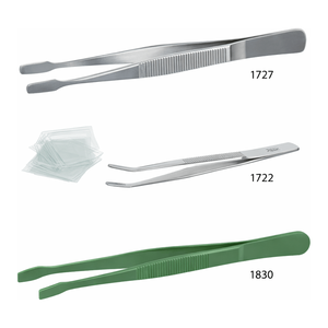 Pince à couvercles en verre Bochem 105 mm en acier inoxydable ou avec revêtement PTFE – Fournitures de laboratoire - Product Image 1