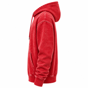 Sudaderas con capucha para hombre, lavadas al ácido, de algodón 100% de alto gramaje, sudaderas con capucha lisas para hombre, sudaderas con capucha personalizadas para hombre - Product Image 3