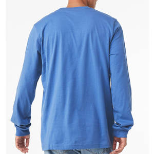 เสื้อยืดคอกลมแขนยาวผู้ชายไซส์ใหญ่ ผ้าฝ้าย 100% คุณภาพสูง ระบายอากาศได้ดี แห้งเร็ว เป็นมิตรกับสิ่งแวดล้อม น้ำหนัก 200 กรัม แบบสั่งทำพิเศษ - Product Image 2