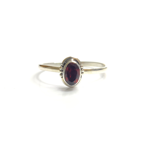 <b>Garnet</b> Fashion <b>Ring</b> (1.4 Grams) - Product Image 1