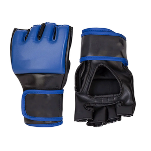 Gants de MMA haute performance à demi-doigts avec poignées en PU pour l'entraînement en salle, le sparring et le combat ultime - Product Image 5