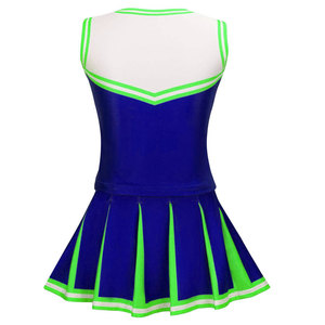 Uniforme de cheerleading polyvalent, design élégant, qualité supérieure, artisanat de haute définition, mobilité maximale, Solid Trader - Product Image 2