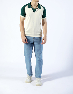T-shirt en polyester 100% personnalisé de haute qualité et pas cher, sublimation, blanc, grande taille, polos pour hommes - Product Image 1