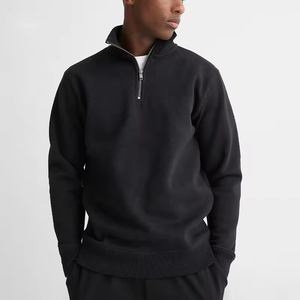 Sweat-shirt Homme Mi-Zip Personnalisé à Prix Abordable, Chaud pour l'Hiver, Décontracté, Meilleure Vente, Uni - Product Image 1