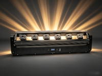 Luz Láser RGB de 6 Ojos en Oferta, Efecto de Lluvia de Láser de 6 Colores, Control DMX512 para Escenarios, Bares, DJ y Discotecas
