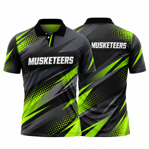 Ropa de Cricket 100% Poliéster, Personalizable con Nombre y Logotipo, Sublimación, Transpirable, Jersey Rojo y Blanco, Precio Económico - Product Image 6