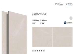 Azulejos de porcelana satinada modernos para bebés, 800x1600, 1200x1800, 750x1500 mm, azulejos de gran tamaño premium para diseño interior y exterior - Product Image 3