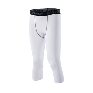 Wholesale High Quality Custom Logo <b>Men's</b> Leggings Quick Dry <b>Compression</b> Pants <b>Men</b> Sports <b>Tights</b> <b>for</b> Gym Running - Product Image 1