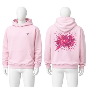 Sudadera con Capucha Personalizada para Hombre, con Estampado Gráfico en la Espalda, de Algodón y Felpa, Estilo Oversize, para Streetwear, con Impresión de Marca - Product Image 1