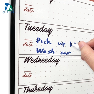 Pizarra Magnética de Calendario a Color SYH con Marco de Aluminio, Personalización por Sublimación - Product Image 3