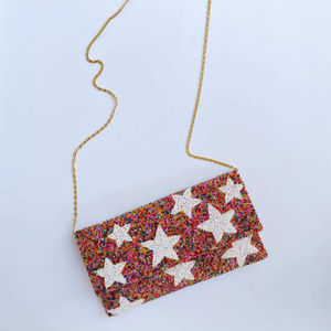 Pochette de Soirée en Perles de Qualité Supérieure pour Femme et Fille – Élégante Pochette Brodée de Perles - Product Image 1