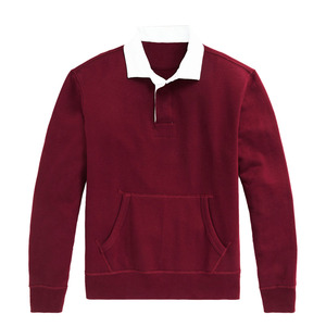 Wholesale Custom Men's Rival Fleece Crew Sports <b>Jumper</b> Regular Fit Comfortable Warm V-neck Polyester/Cotton Eco-Friendly Men's - Product Image 4