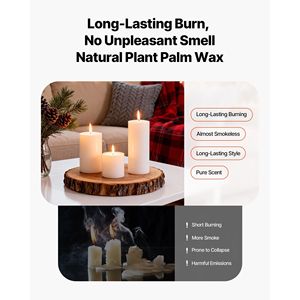 Lot de 36 bougeoirs cylindriques transparents, grands vases en verre, centres de table pour mariages et événements, pour bougies piliers - Product Image 4