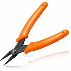 Mini Nose Pliers 5 Inch Stainless Steel Jewelry Making Tool Precision Smooth Jaw Pliers <b>Wire</b> Looping Bending <b>Craft</b> Repair - Product Image 1