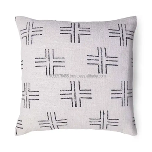 Multi-Colored Direct Factory Luxury Cotton <b>Cushion</b> Set with Geometric Pattern and Design for Home Use - Product Image 6