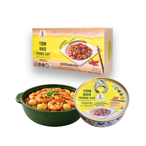 Crevettes noires tigrées aromatisées prêtes à consommer, œufs de caille, 500g, Halal, OEM, marque privée RiCanCook, boîte de 12 mois - Product Image 1