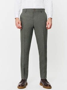 Italian Style <b>Mens</b> Naples <b>Trousers</b> High Waist Side Buckle Pant Fitness Double <b>Pleated</b> <b>Mens</b> Business Dress Pants - Product Image 3
