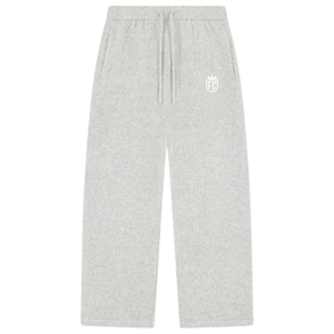 Pantalones Jogger de Punto con Pierna Ancha Color Carbón, Cintura Elástica, Estilo Casual, Unisex, Cómodos, Estilo Urbano Moderno - Product Image 1