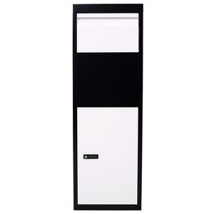 Galvanized Steel Package Delivery Box 14 X 11.3 X 42 Outdoor Porch Cu with Code Lock Mounting Hardware <b>Mailboxes</b> - Product Image 1