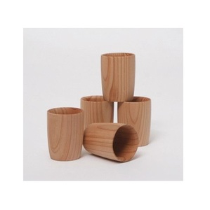 Handmade Wooden Mug Natural Solid Wood Coffee Cup Rustic Design Eco Friendly Drinking Mug for Home Cafe Restaurant Use - Product Image 1