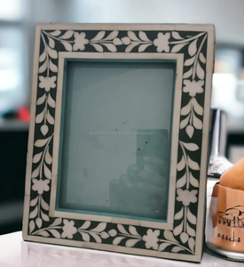 Marco de Fotos con MOP y Hueso Natural para Decoración de Dormitorio y Sala de Estar, de la India - Product Image 6