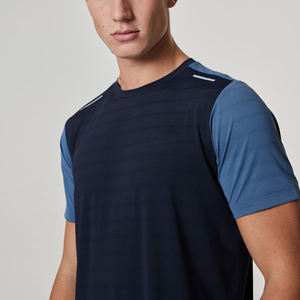 Conjunto de 2 Piezas de Verano 2026 para Hombre, Camiseta Personalizada y Pantalones Cortos con Estampado Reflectante, Manga Corta, Algodón Transpirable - Product Image 2