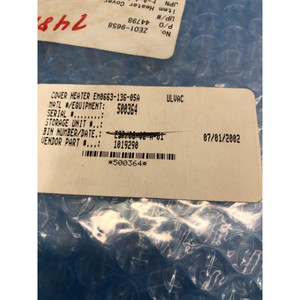 ULVAC 1019290 COVER HEARED EMO, 155968 - อุปกรณ์และอะไหล่เซมิคอนดักเตอร์ชั้นนำระดับโลกที่เชื่อถือได้ที่ - Product Image 3